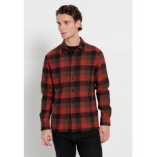 Ανδρικό πουκάμισo καρό Funky Buddha Flannel 