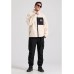 Ανδρικό Oversized fleece ζακέτα Funky Buddha με τσέπη στο στήθος Relaxed fit