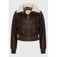 Γυναικείο biker jacket Funky Buddha από οικολογικό δέρμα